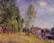 阿尔弗莱德 西斯莱 : Matratat's Boatyard, Moret-sur-Loing